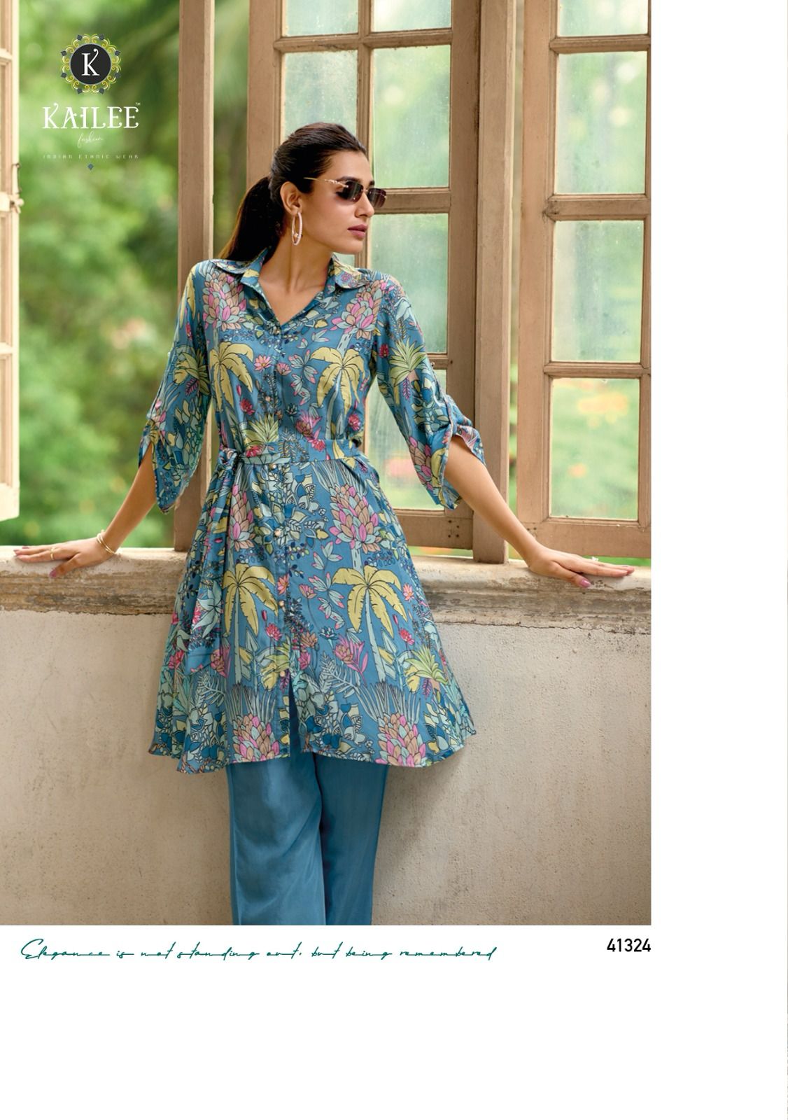 Eliza By Kailee Tunic Style Kurtis With Bottom Catalog